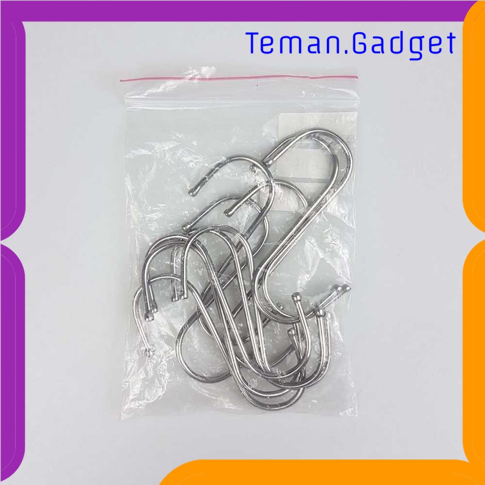TG - KTK Hanger Gantungan Serbaguna Stainless Steel 10 PCS - M127105