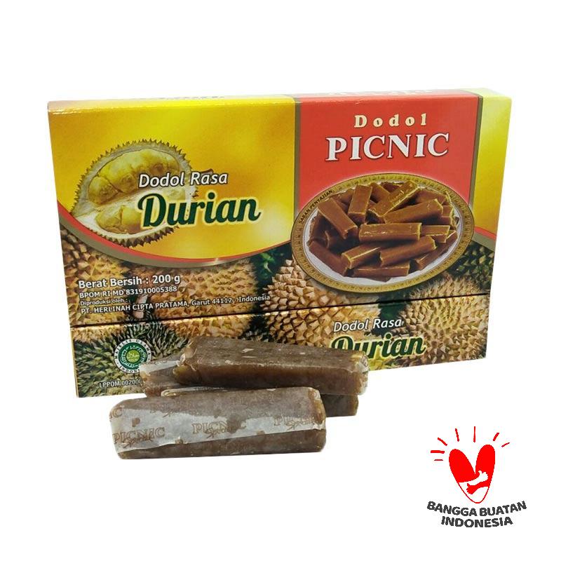 

PICNIC Dodol Garut Rasa Durian Cemilan Tradisional