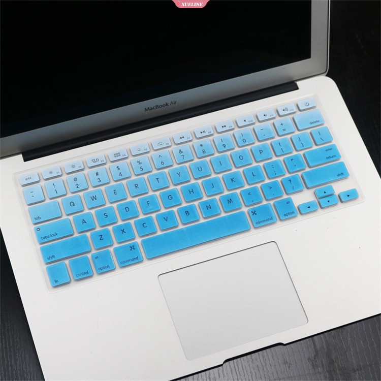 Mac Pro 13 15 17 Stiker Keyboard Air Keys Aksesoris Laptop Gaming Komputer Sarung Keyboard Anti Air [ZXL]