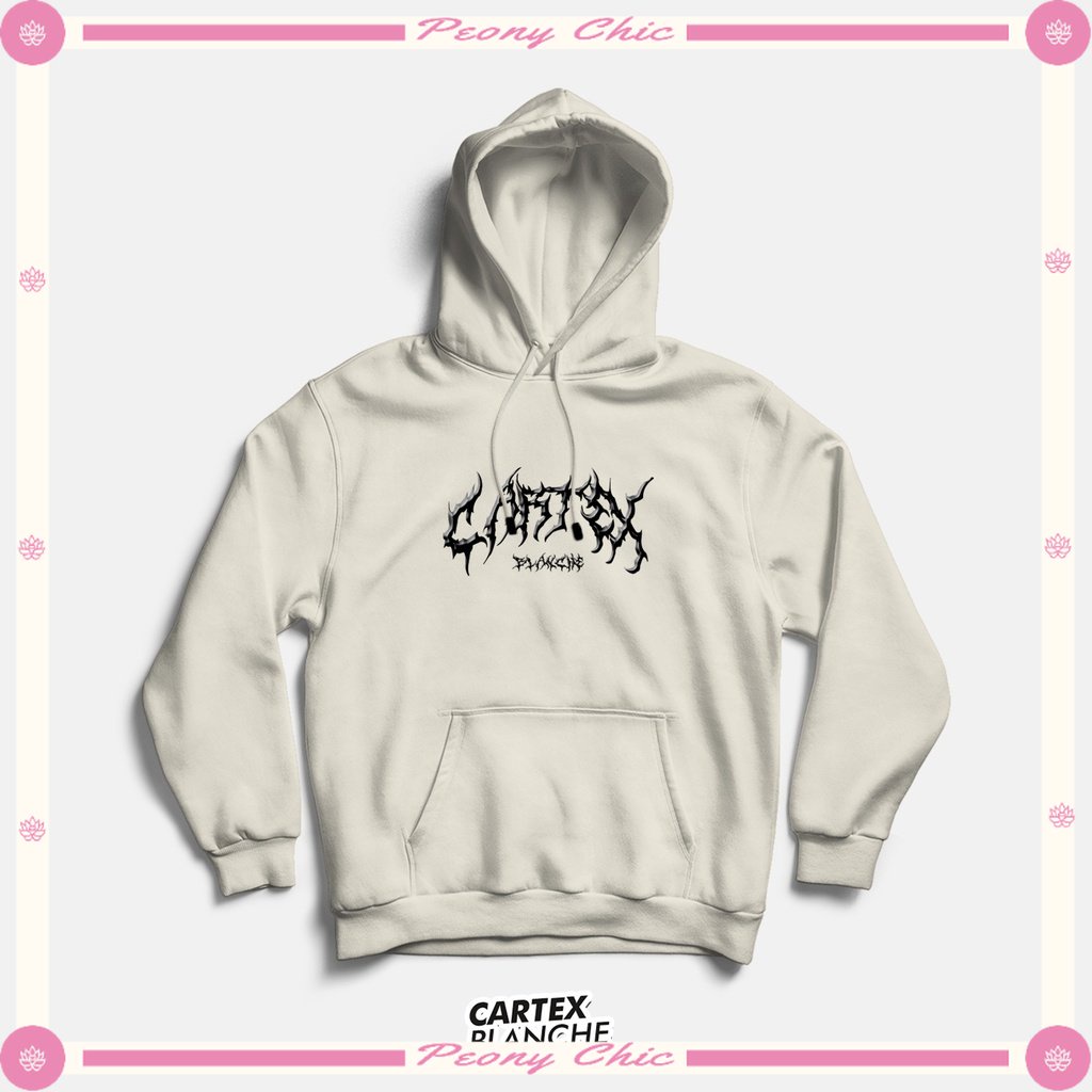 POTONGAN HARGA FASHION PREMIUM MURAH / CARTEXBLANCHE - Emo Style Jaket Hoodie Jumper Sablon Unisex P