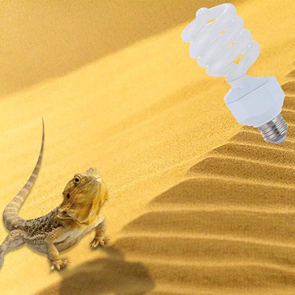 [Elegan] Lampu Reptil13/26W 2023lampu Pemanas Spin Gabus Ringan Hemat Energi