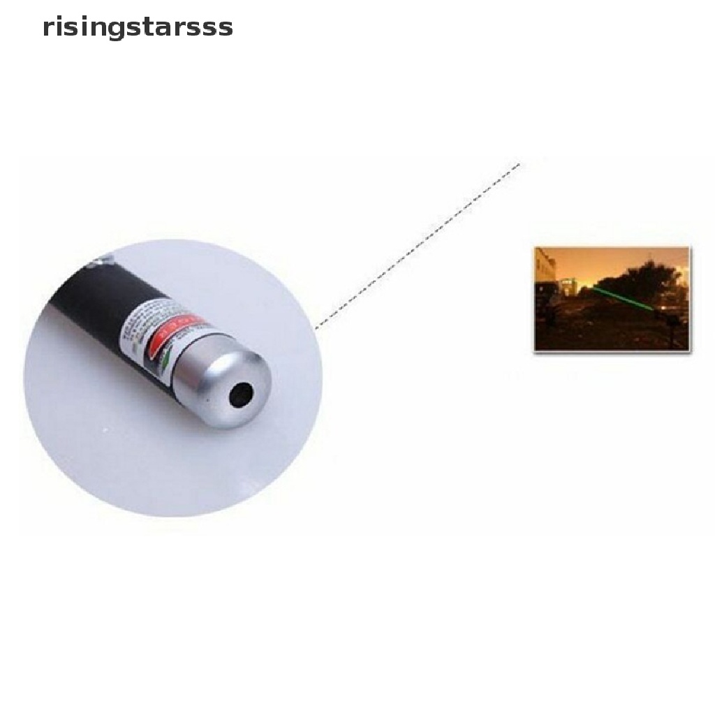 Rsid Span-New 5MW High-Powered Green Laser Pointer Pen Lazer 532nm Visible Beam Light New Jelly