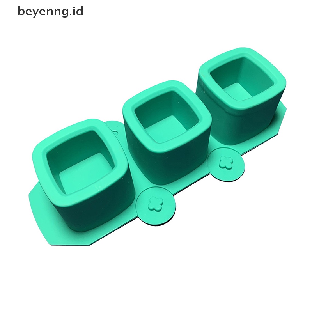 Beyen Octagonal Silicone Mold Cetakan Keramik Tanah Liat Berdaging Pot Bunga ID