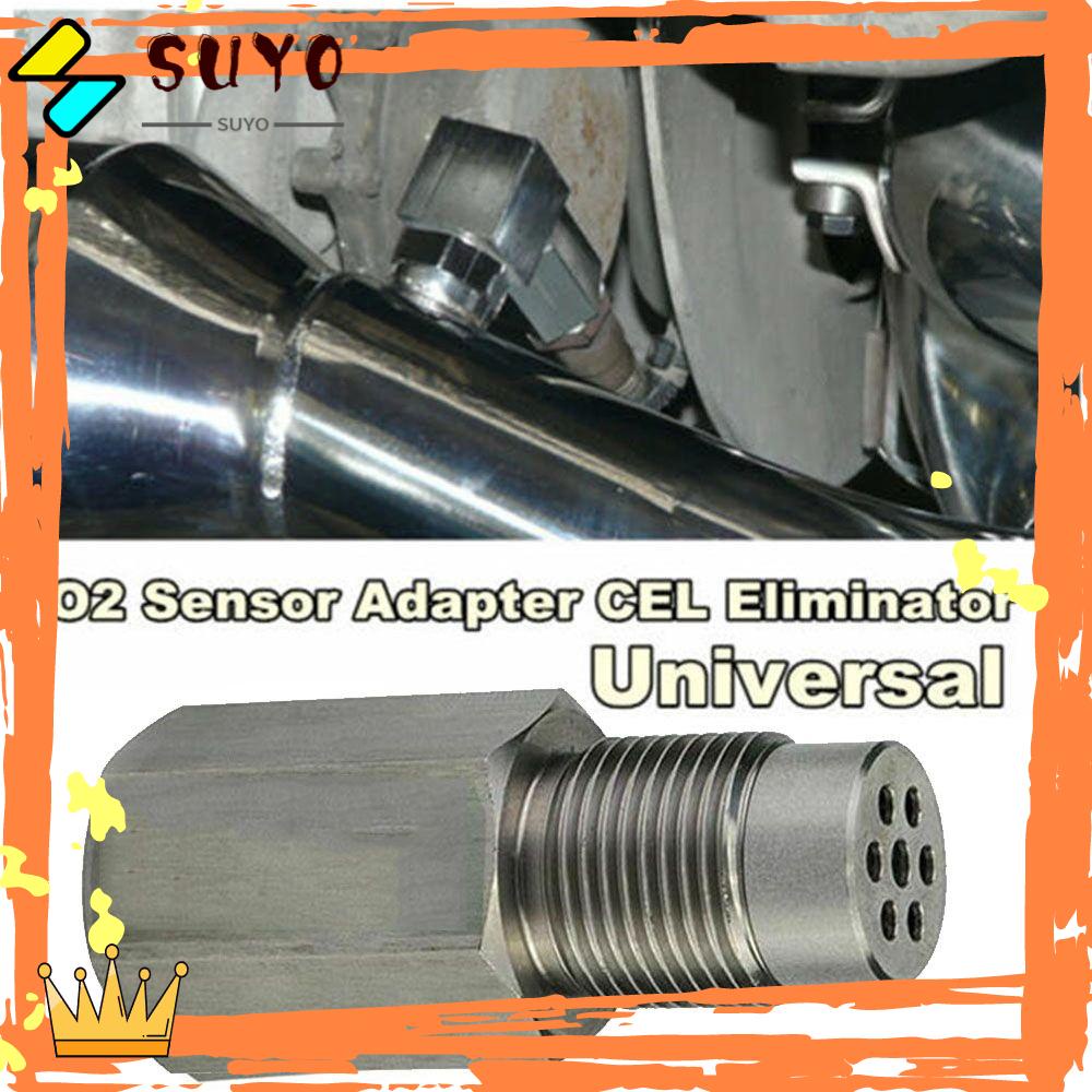 Suyo O2 Sensor Spacer Aksesoris Otomatis M18 x 1.5 CEL Catalytic Converter