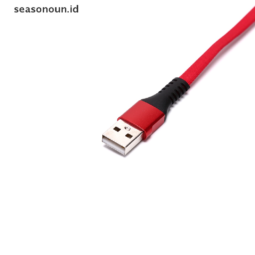 Seasonoun 30CM Mini Short 2.4A Quick Charging Micro USB Type-C Kabel Charger Data Sync.