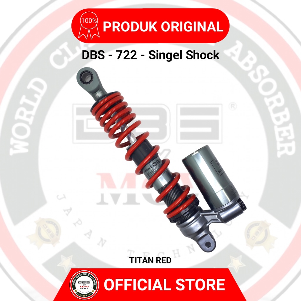 [ BISA COD ] Shock Tabung DBS 722 E SERIES SCOOPY DONAT X RIDE 115 X RIDE 125 VARIO 125 VARIO 150 VARIO 160 FAZZIO