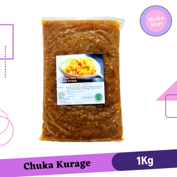 

[Bumbu Dapur] Chuka Kurage | Salad Ubur-Ubur | Salad Jellyfish 1kg