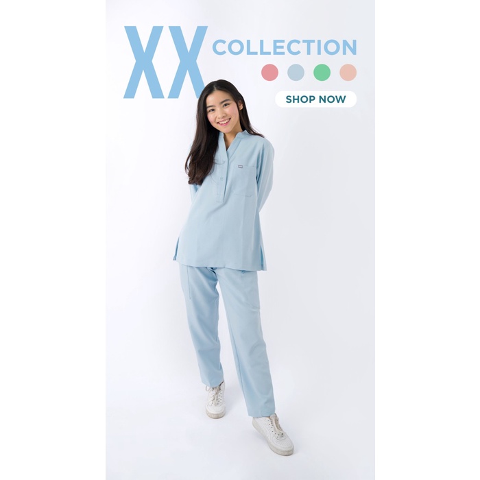 SCRB - Baju Scrub / Medical Scrubs / Baju Jaga - XX Collection New