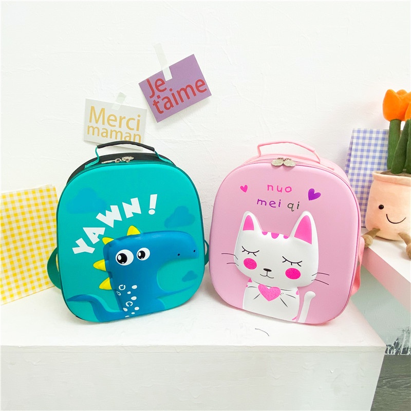 TAS ANAK  sekolah dasar FASHION IMPORT tas siswaSCHOOL BAG ANAK MOTIF CARACTER TIMBUL IMPORT