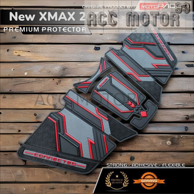 Stiker Rubber Tankpad Deckpad Yamaha XMAX 2023