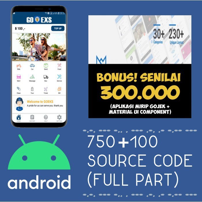 750 Source Code Program Aplikasi Android ( ALL PART )