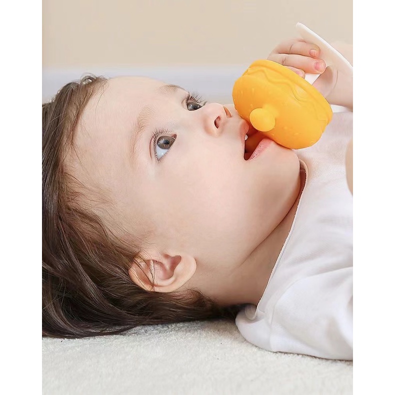 BPA FREE Silicone Teether Baby Infant Bite Teether Baby Silicone Fruit Bpa Free Baby Teether Toys