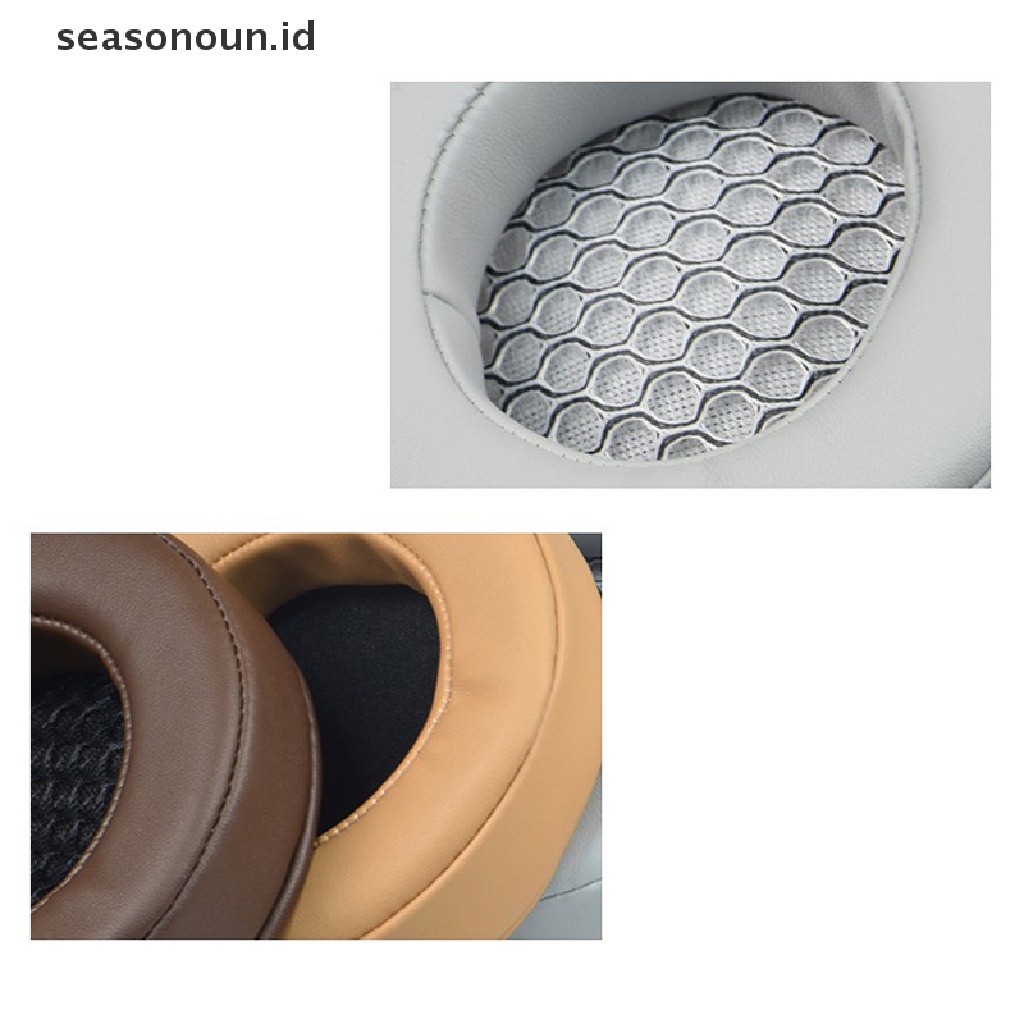 Seasonoun Ear Pad Untuk Steelseries Siberia V1 V2 V3 Headset Pengganti Headphone Memory Foam Replacement Earpads Busa Bantalan Telinga.