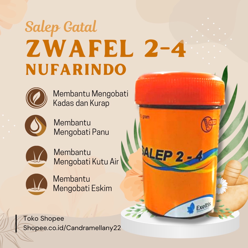 Salep Zwafel 24 Original 100% Obat Gatel Kadas Panu Asli Berhologram