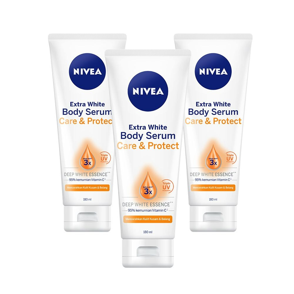 Nivea Extra White Body  Serum Care &amp; Protect 180 ml