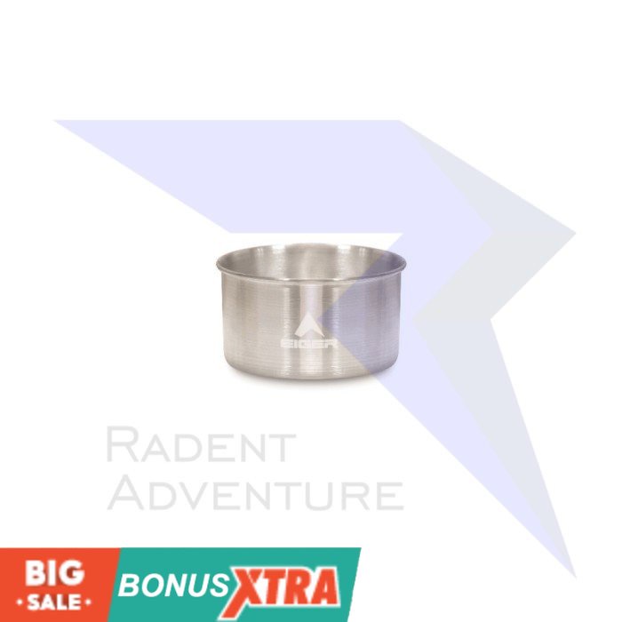 Alat Masak EIGER1989 CREW COOK SET 2 KITCHENWARE Silver 94000 3519 ORIGINAL KEREN AWET