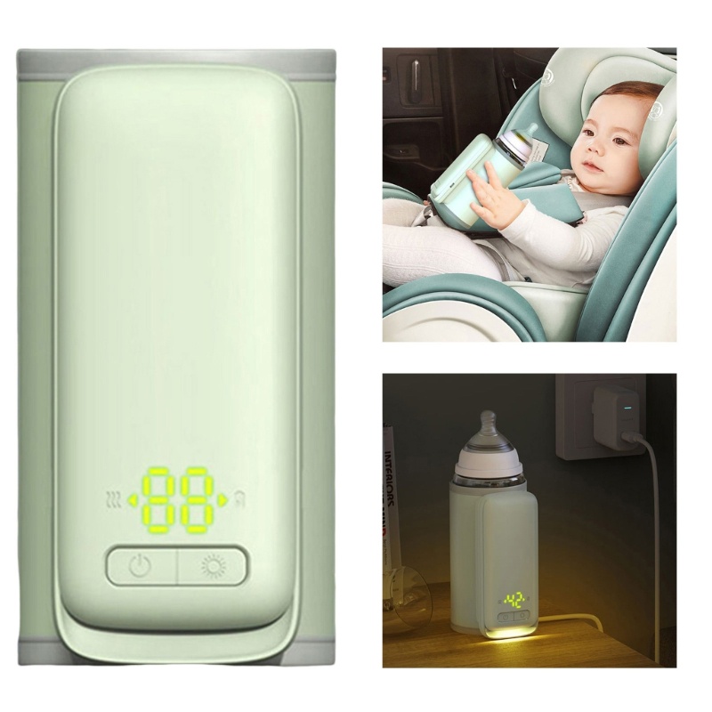 Zzz 18W 8000mAh USB Bottle Warmer Travel Untuk Penghangat Botol Bayi Pemanas Asi