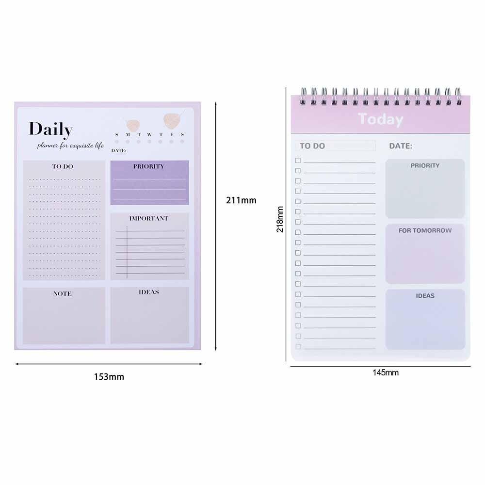 Pineapple Weekly Pad Planner Organizer Notepad Buku Agenda Alat Serut Tugas Harian