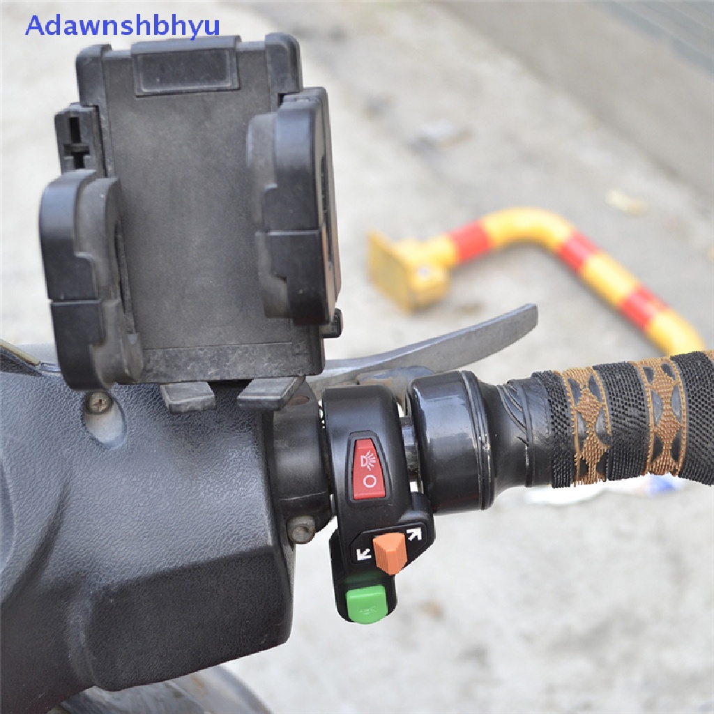 Adhyu Universal 7per8 ''Motor ATV Klakson Sepeda Tombol Start On Off Kill Switch ID