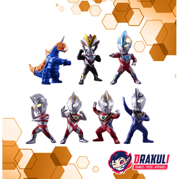 Toys BANDAI Converge Motion Ultraman Vol. 4 (Set of 7)