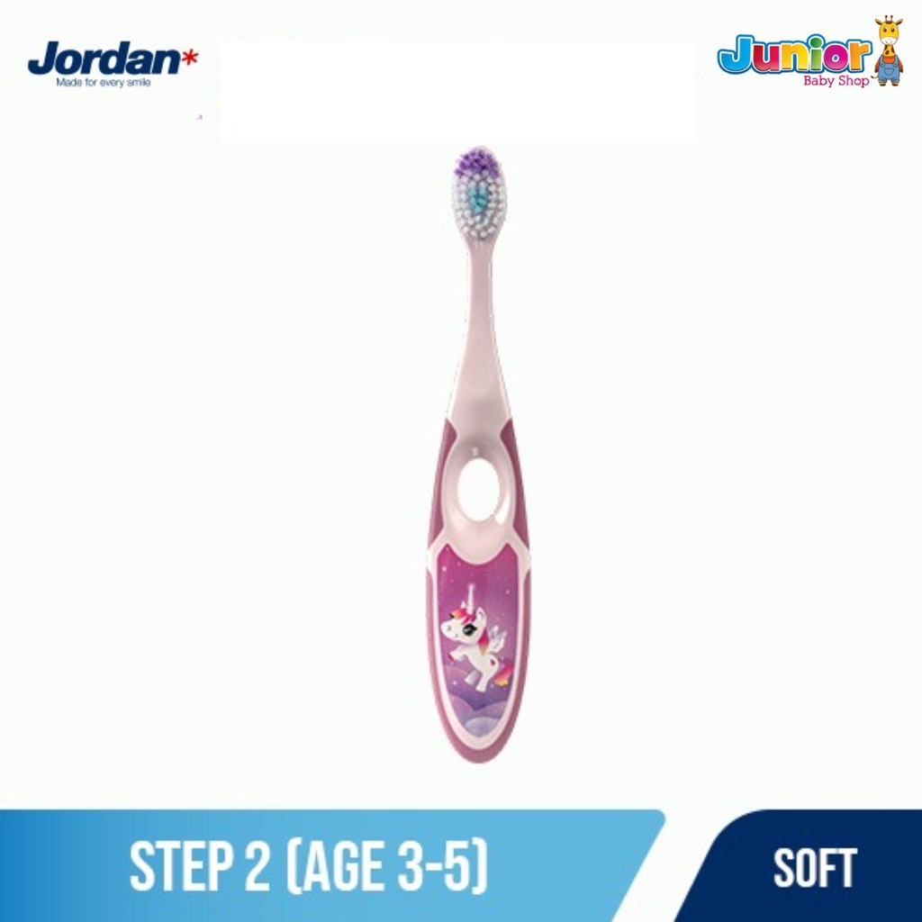 Jordan Oral Care Kids Step 2 Soft - Sikat Gigi