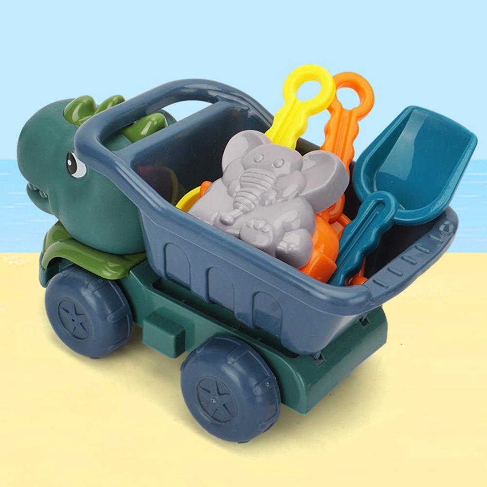 Lanfy Summer Seaside Beach Toy Sand Beach Game Renang Mainan Mandi Mainan Bermain Pantai Beach Bucket Toys Bucket Beach Toy Set Baby Beach Game Mainan Pantai Dinosaurus