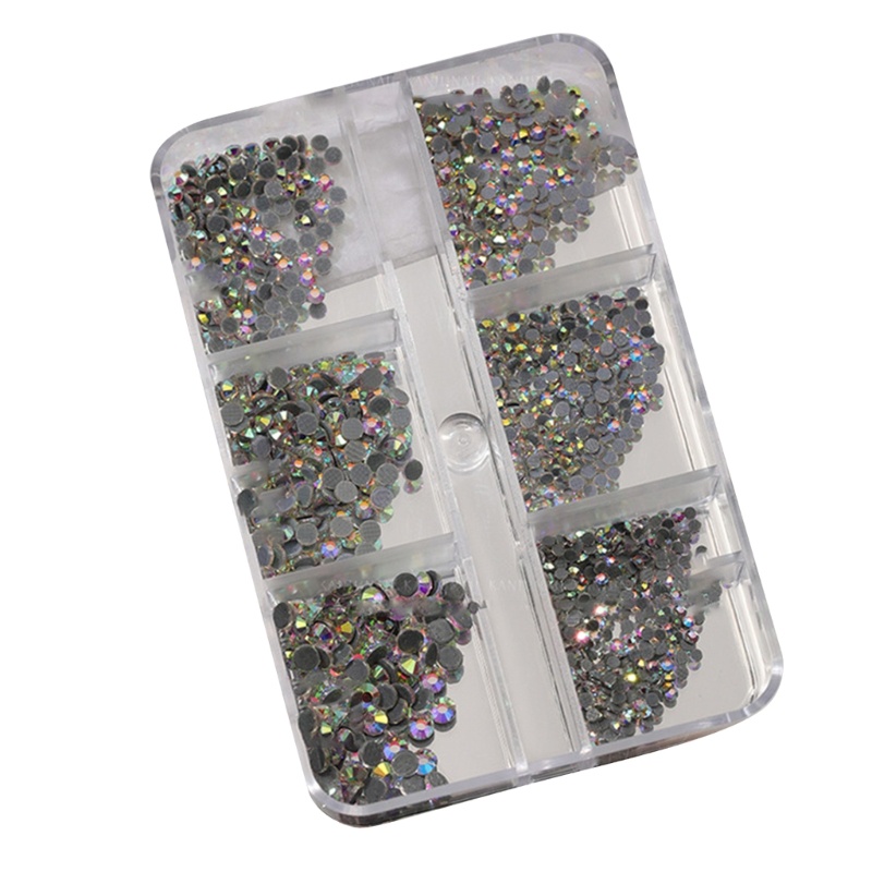 Siy Kristal Berlian Imitasi Untuk Nail Art Shiny Diamond Glitter Permata Pakaian Rumah DIY