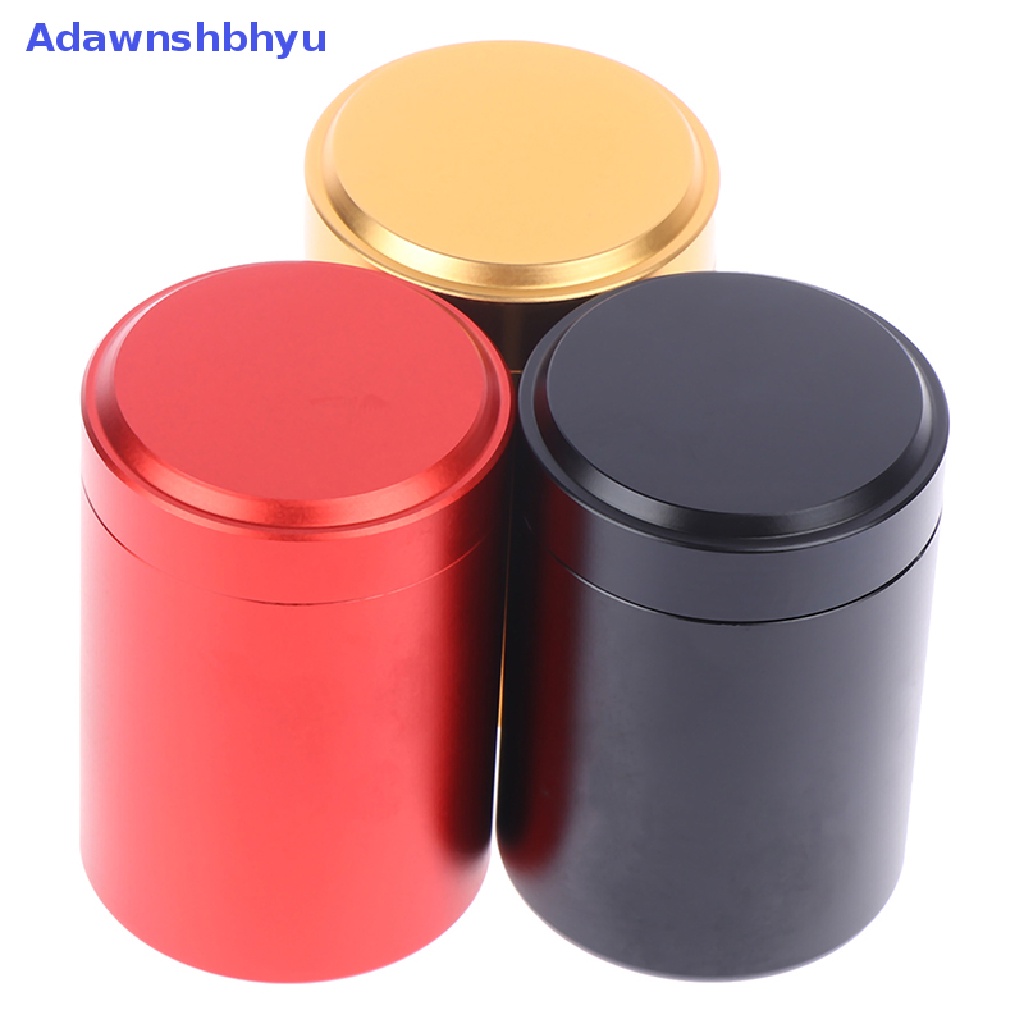 Adhyu 1x Wadah Kedap Udara Wadah Aluminium Herb Stash Jar Metal Sealed Can Tea Jar ID