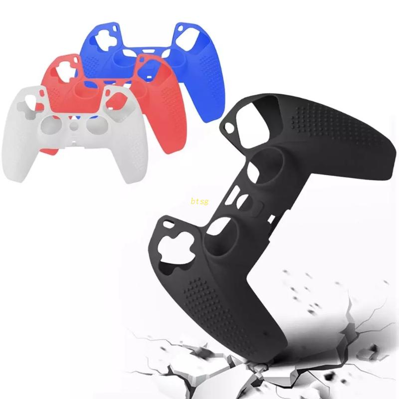 Btsg Joystick Silikon Pelindung Non-slip Untuk Case Cover Untuk Game Controller Pelindung Kulit Gamepad Aksesoris