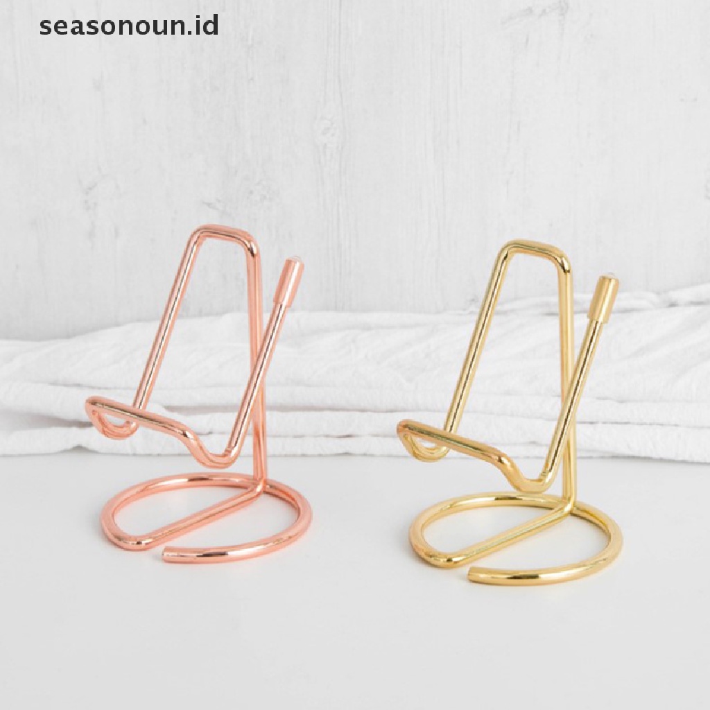 Seasonoun 1pc Adjustable Tablet Handphone Desktop Phone Stand Tablet Dudukan Meja.