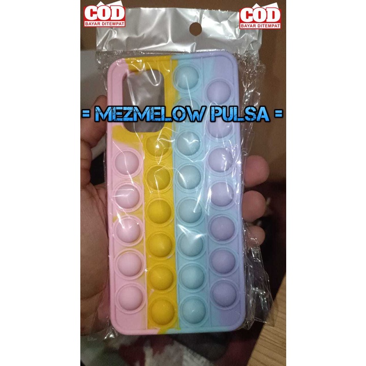 Casing Case Lembut Soft Case Pop It Rainbow Silicone XIAOMI REDMI NOTE 10 PRO / XIAOMI REDMI NOTE 10