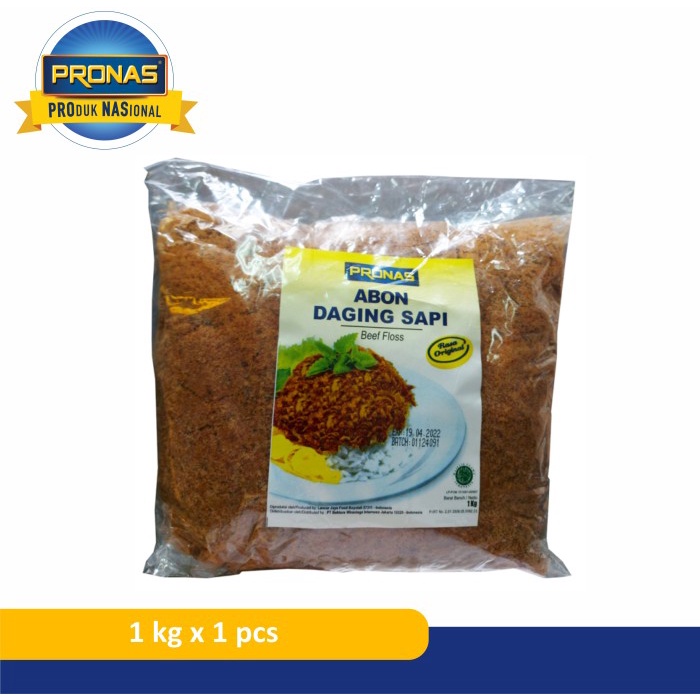 

[Ready Stock] bisa COD Pronas Abon Sapi Original 1 kg