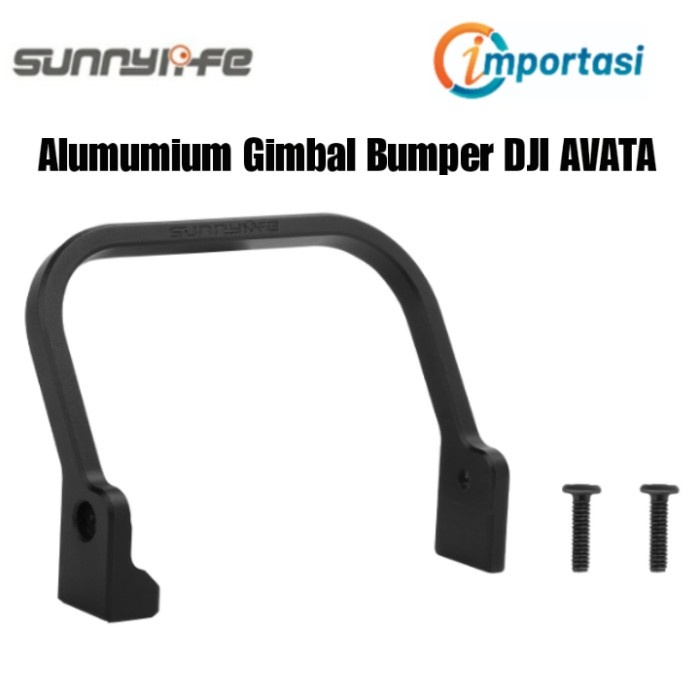 SUNNYLIFE Alumunium Bumper Gimbal Lens Protector DJI AVATA Crash Bar - Hitam