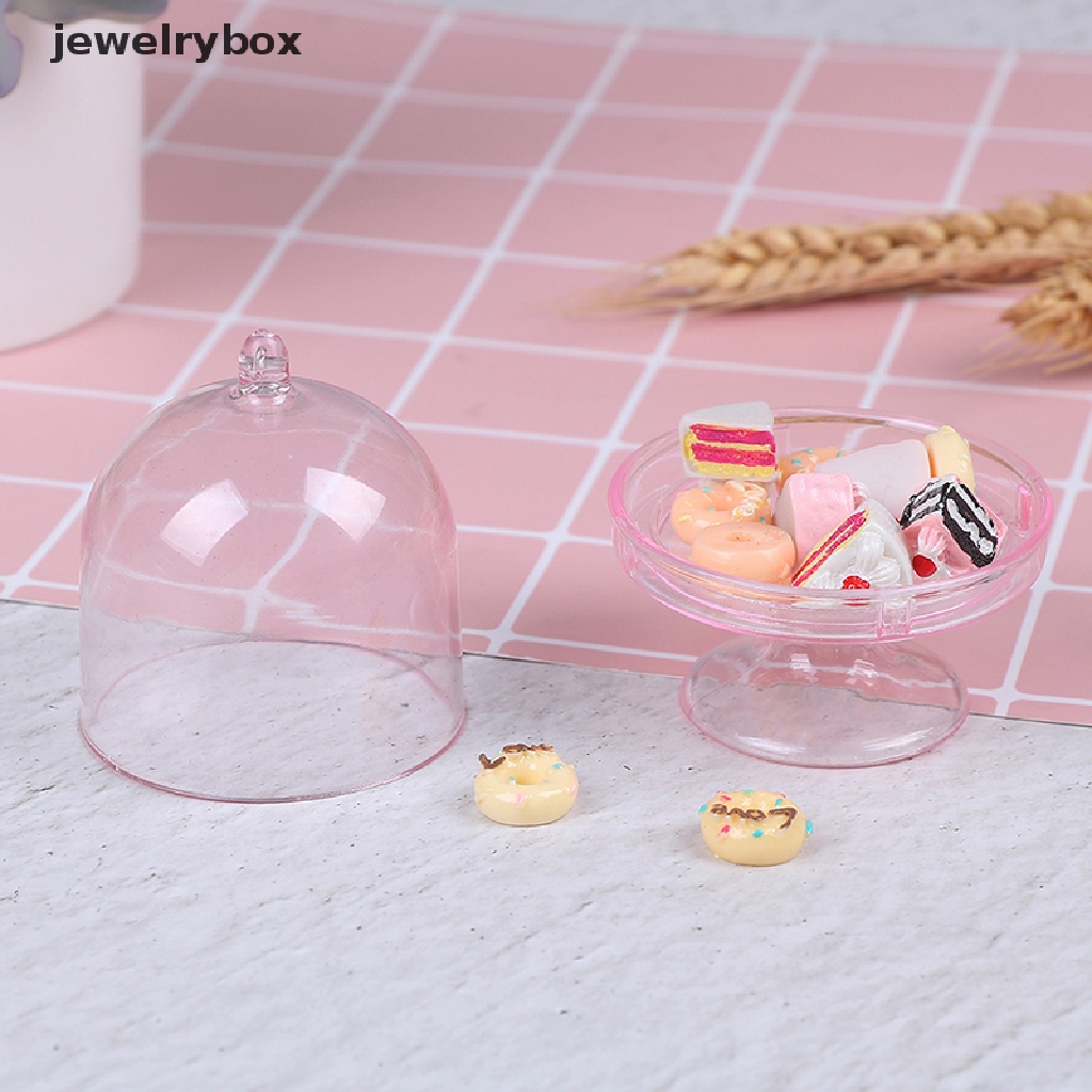 [jewelrybox] 1per12rumah Boneka Miniatur Toples Simulasi Aksesoris dessert model Mainan Butik