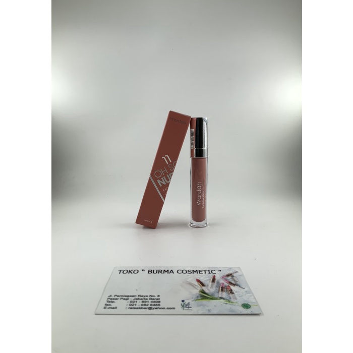 ✿ BISA COD✿ Wardah Exclusive Matte Lip Cream No.11