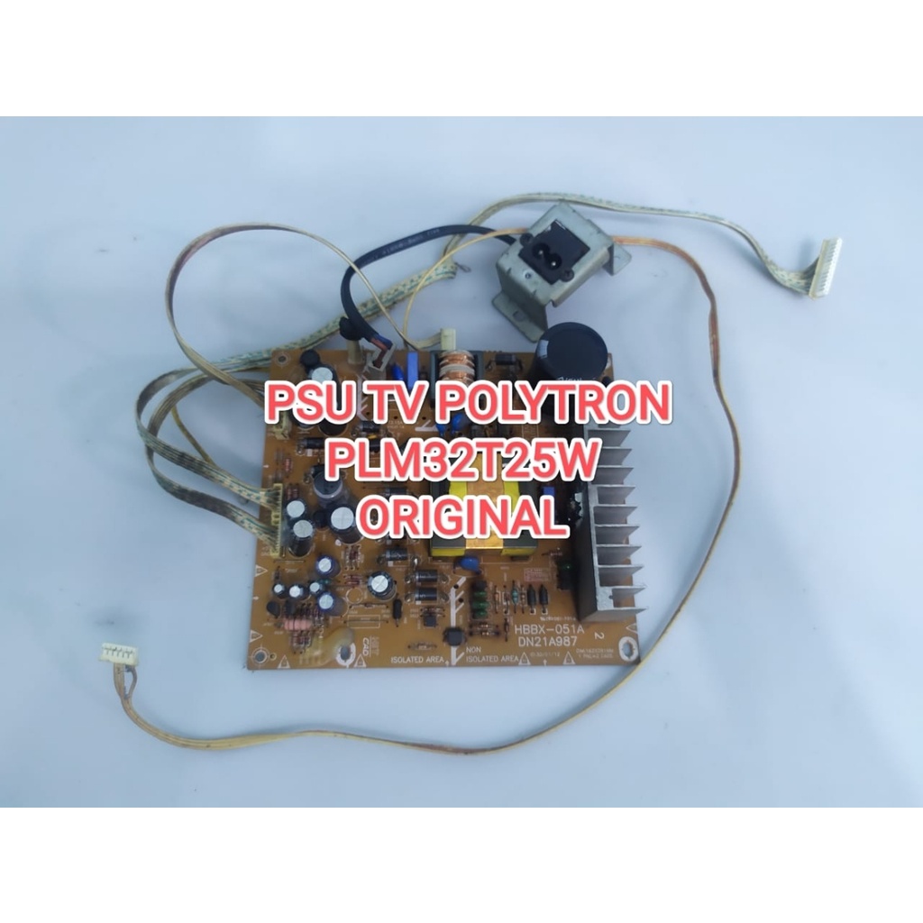 POWER SUPPLY PSU TV POLYTRON PLM32T25W ORIGINAL NORMAL TESTED