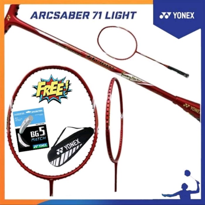 RAKET BADMINTON YONEX ORIGINAL ARCSABER 69 LIGHT