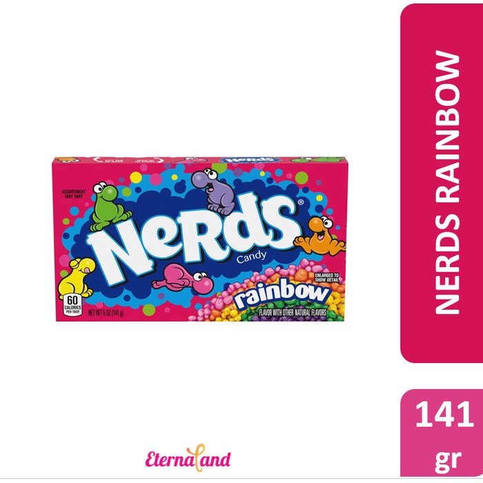 

✨NEW✨ -Nerds Rainbow 141.7g / 141.7 gr Permen Asem Permen aneka rasa - Non Promo- 1.1.23