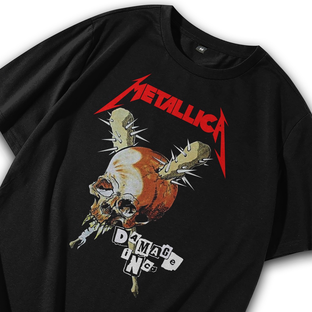 Kaos Metalica / Kaos Metallica / Baju Metalica / T shirt Metalica / Metalica Kaos / Kaos Metal / Kao