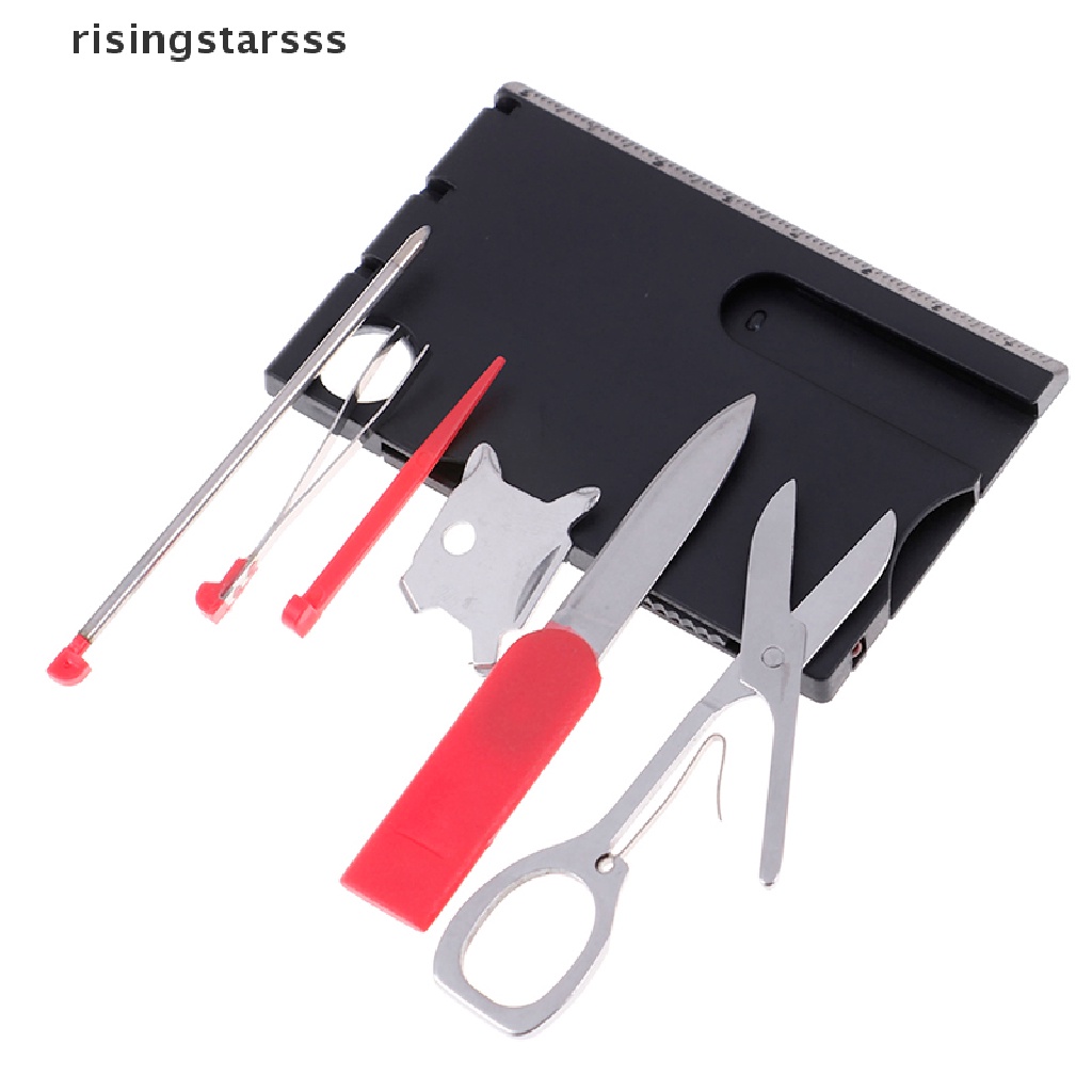 Rsid Span-new 1set Mini Outdoor Tools Handy al Survival Kartu Alat Camping Jelly