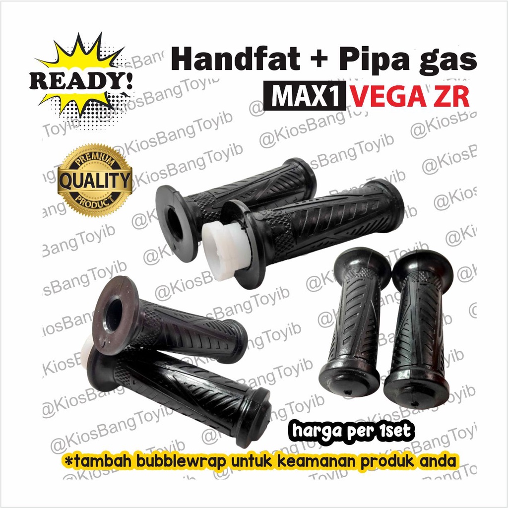 1pasang Handfat +Pipa Gas Assy VEGA R New VEGA ZR JUPITER Z New (max1)