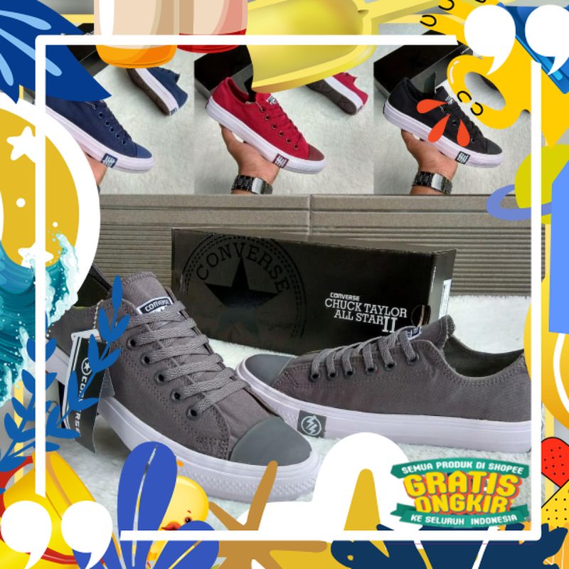 Super Mewah / Converse Chuck Taylor All Star Undefeated Sepatu Sneakers Wanita Pria - Sepatu Sneaker