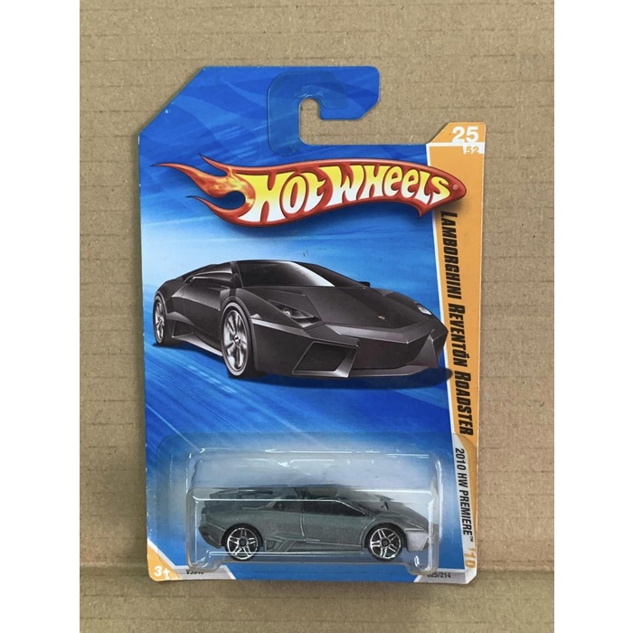 Hotwheels Lamborghini Reventon Roadster Grey 2009