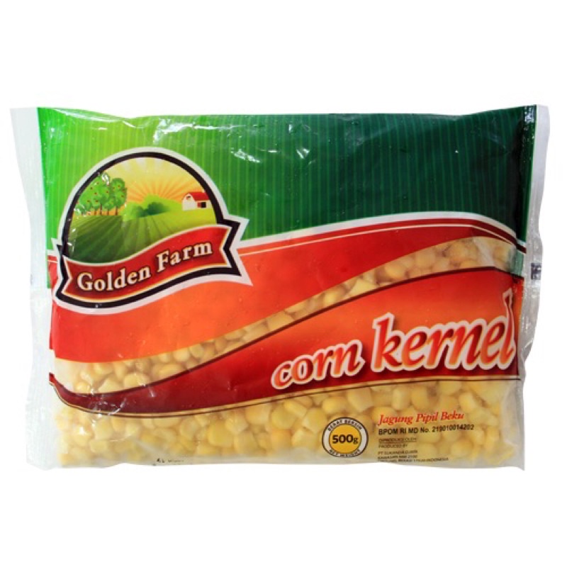 

Golden farm corn kernel / jagung pipil / jagung manis 500g