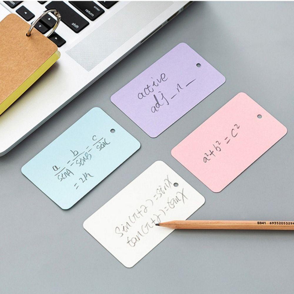 R-flower Memo Pad Hadiah Siswa Hard Cover Dengan Ring Metal Mini Notebook