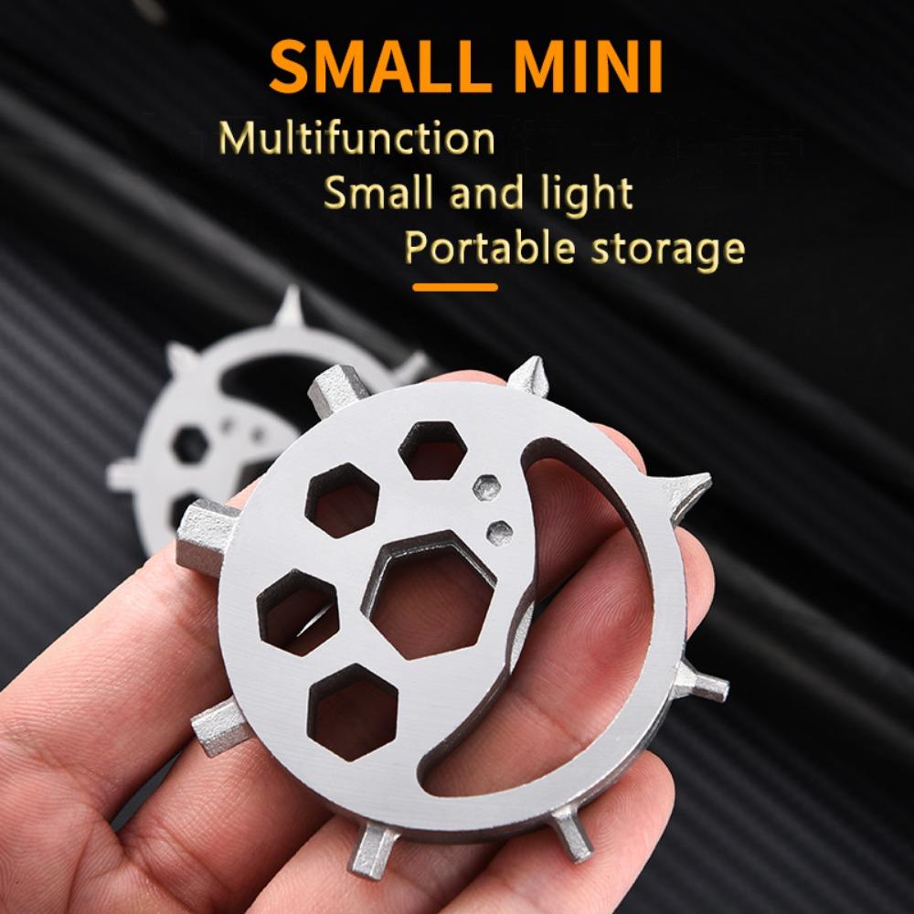 [Elegan] Snowflake Spanner Portable Bulan Bintang Torsi Alat Tangan Pemeliharaan Multi-Fungsi Hexagonal Obeng