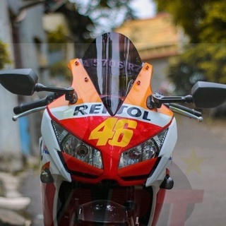 (BISA COD) Visor Windshields Cbr Lokal 150 K45 Model Jenong Warna Smoke Dan Bening