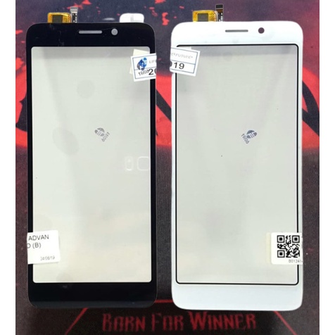 LAYAR SENTUH TS TC TOUCHSCREEN ADVAN I5D S5E FINGER PRINT PUTIH