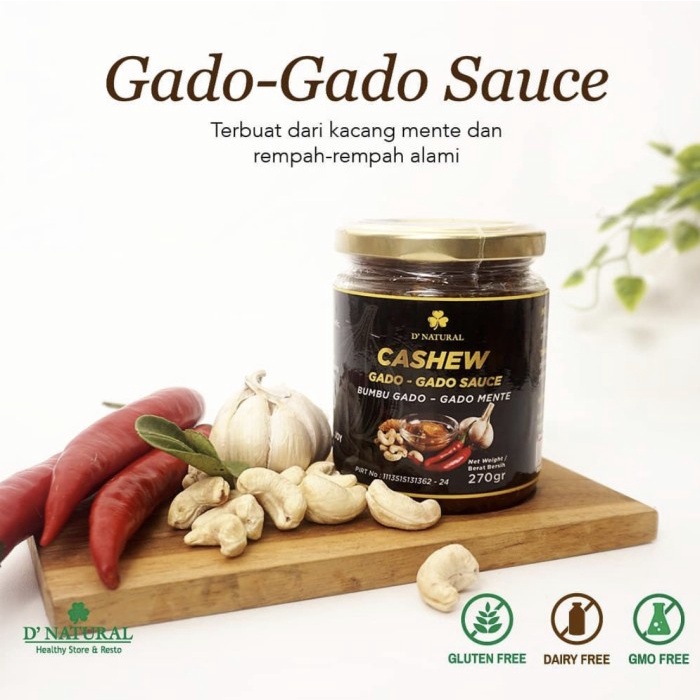 

[Bumbu Dapur] Bumbu Gado Gado DNatural Organik 270 Gram