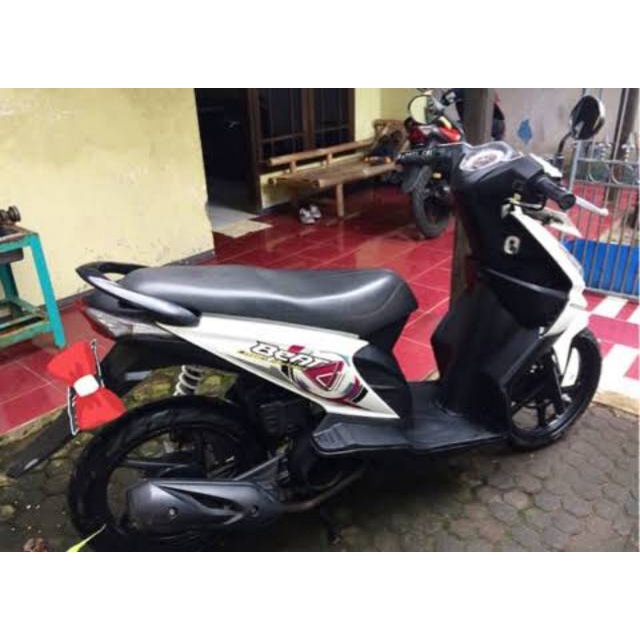 striping sticker lis body honda beat karbu lama 2009 2010 putih